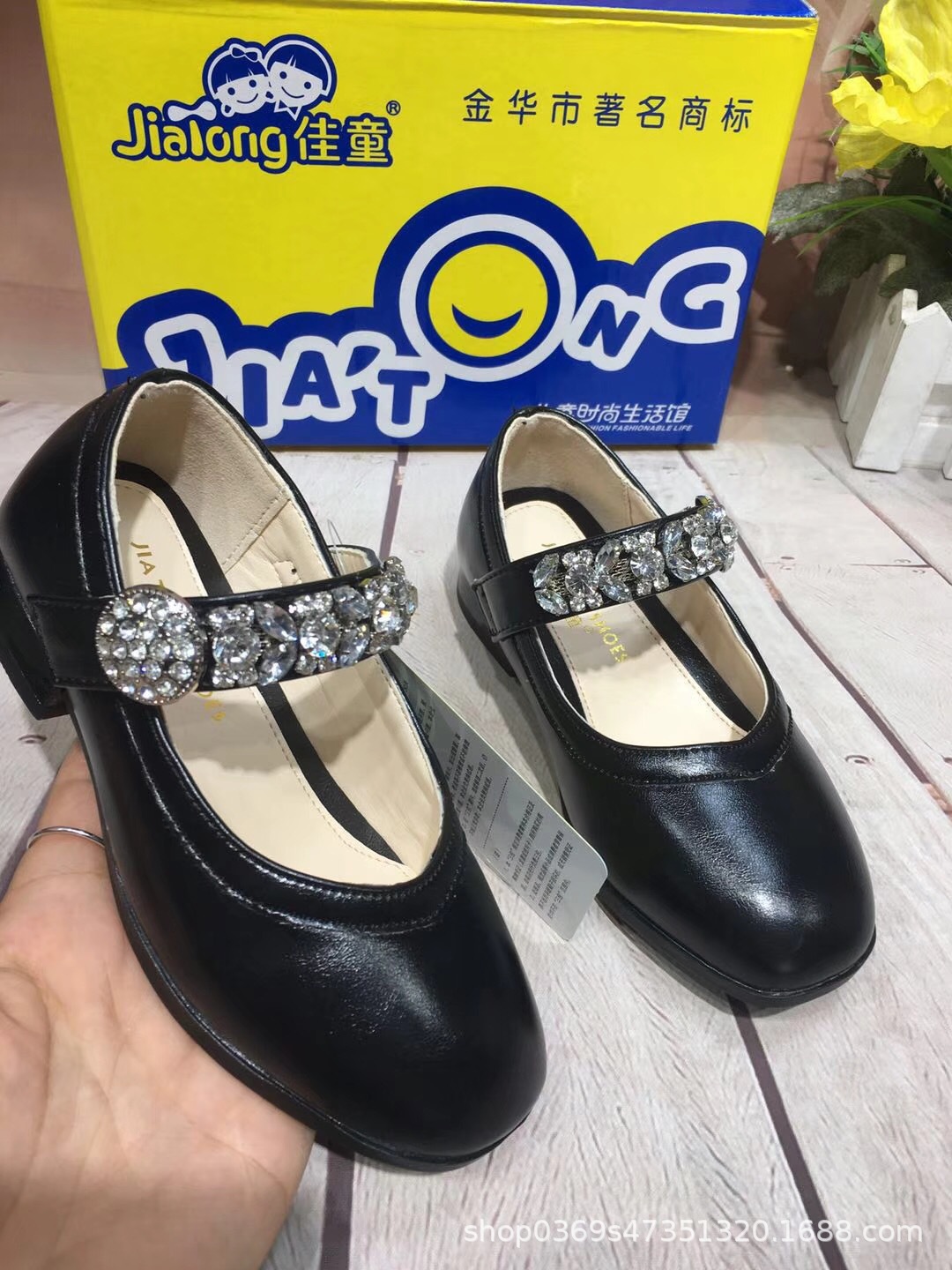 佳童童鞋女童公主鞋皮鞋中童休闲