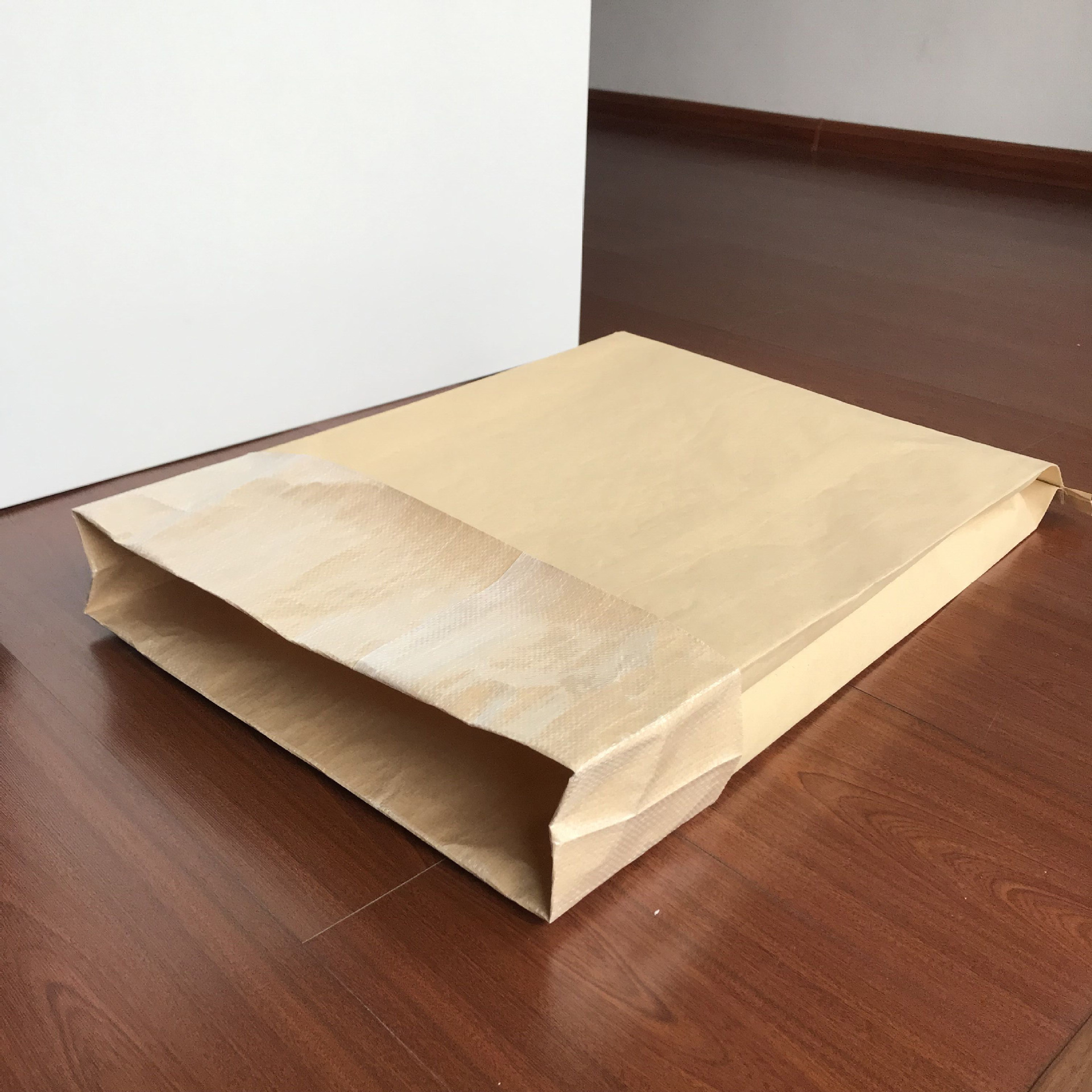 中缝纸塑复合袋25kg食品级次牛皮纸编织袋环保pp包装袋