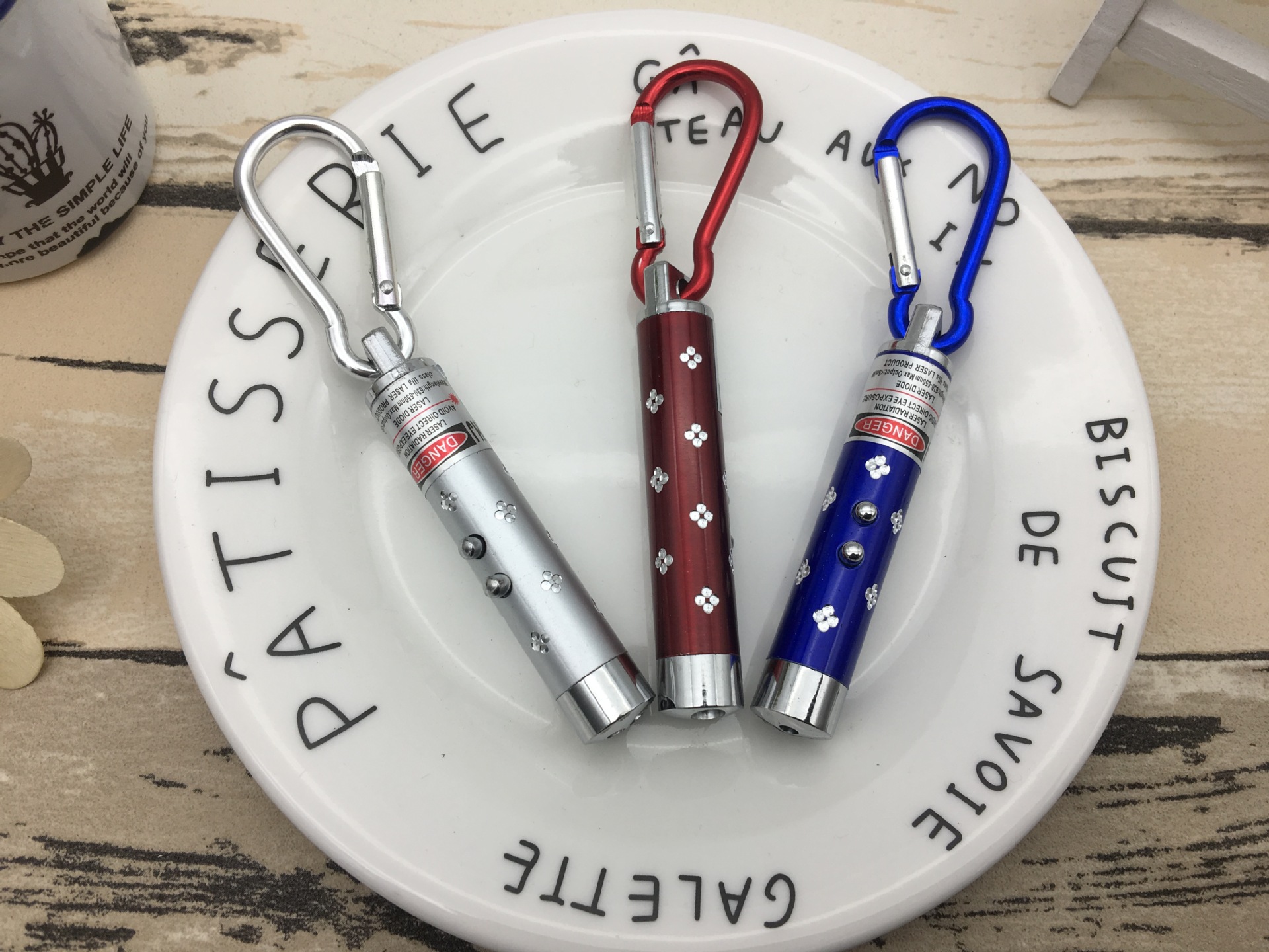 多功能激光笔户外三合一迷你验钞灯led照明便携防伪检测紫外线灯