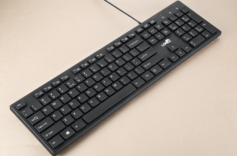 雷迪凯超薄k3巧克力白色黑色键盘usb轻薄拉丝面板键盘批发