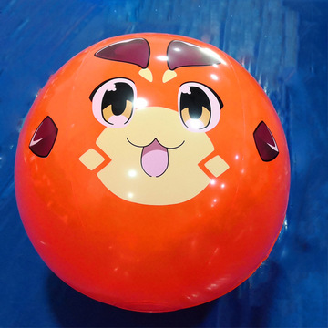 pvc充气儿童沙滩球pvc充气海滩球充气环保pvc水果球