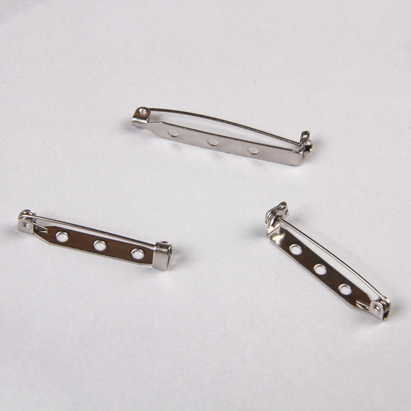 带锁头胸针 领带针 别针 保险安全针 简易针扣针 手工diy发饰配件