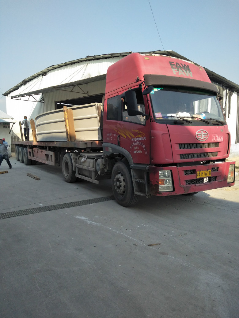 广东省南方环保-南沙互太纺织印染厂污水处理项目盖板发货!