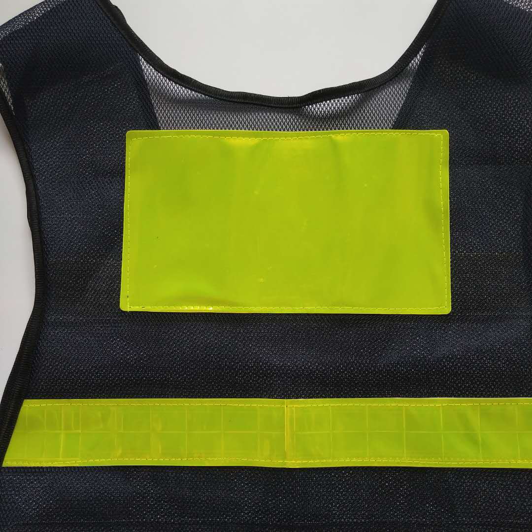 反光背心透气网格建筑 交通指挥物流民兵反光衣 安全反光马甲印字