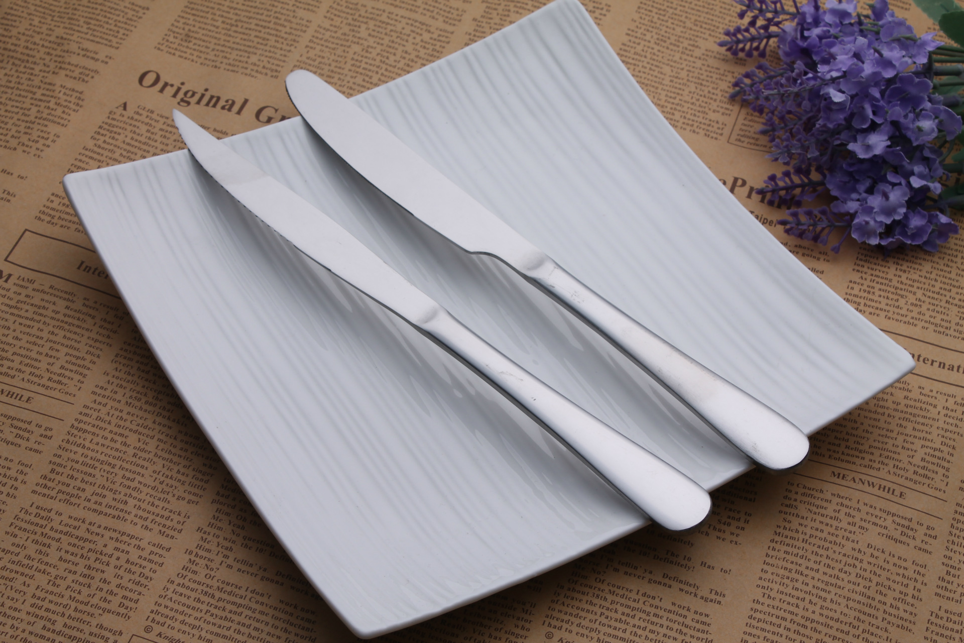 不锈钢餐具 1010高档餐刀牛排刀西餐刀酒店家居用品 礼品套装