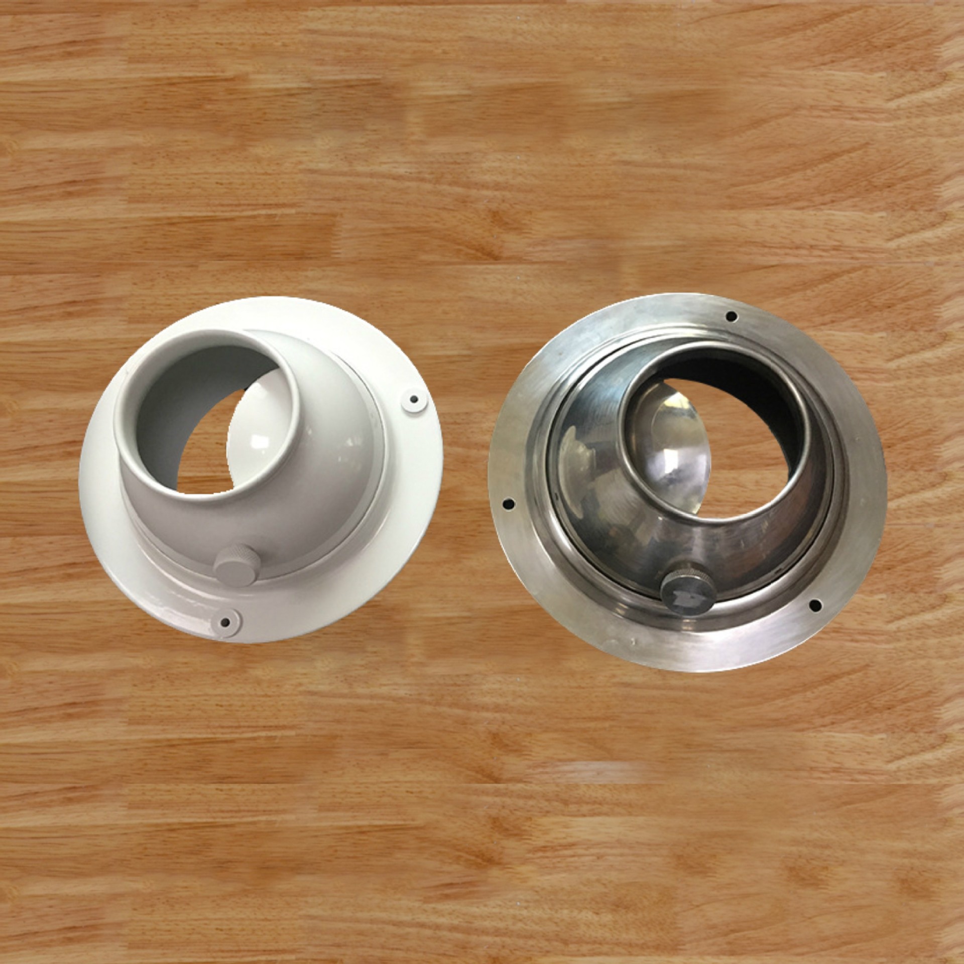 不锈钢可调型喷口 球型出风口 外气口 球型风口 外气罩 泂口150mm