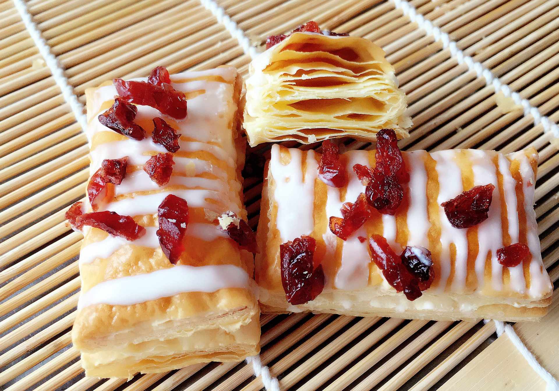 挞挞酥塔塔酥蔓越莓坚果松塔千层酥饼干零食小时网红糕点休闲美食