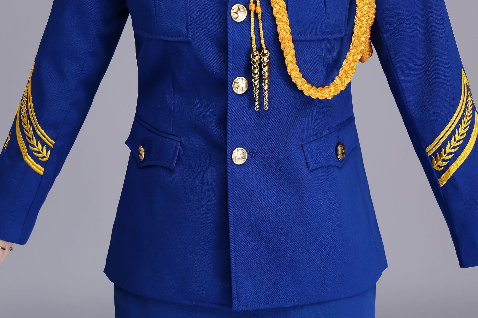 军装礼服学生升旗手服国旗班仪仗队军乐队服装国旗班护旗手服队服