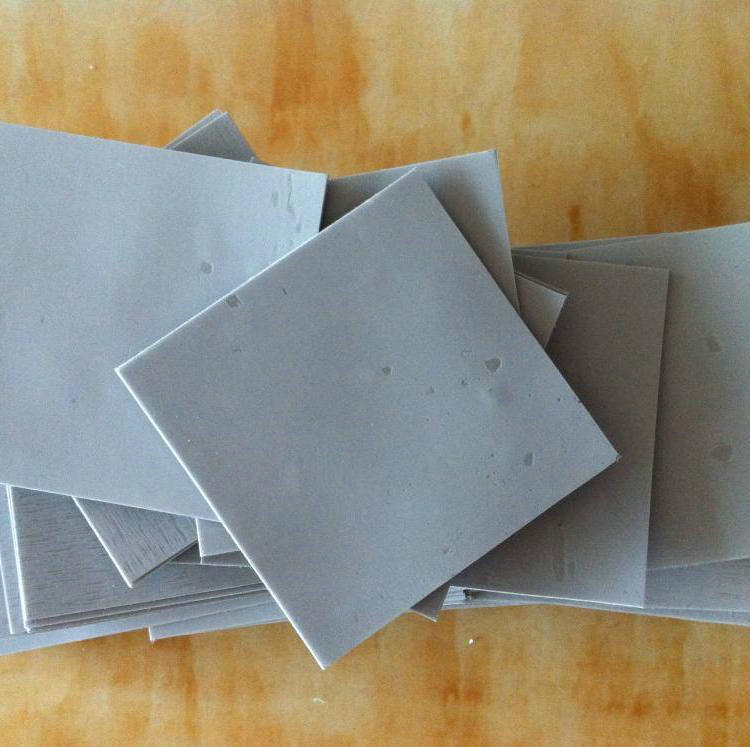 高导热系数硅胶片 软性阻燃导热硅胶片 电子电源导热硅胶片