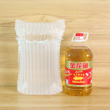 5L食用油加厚气柱袋菜籽油瓶气泡柱包装袋防震充气气囊工厂直销