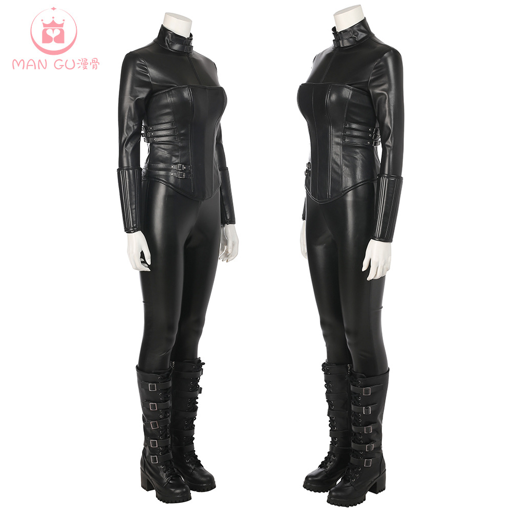 漫骨cos服黑夜传说5吸血鬼女主同款皮衣紧身衣cosplay服装
