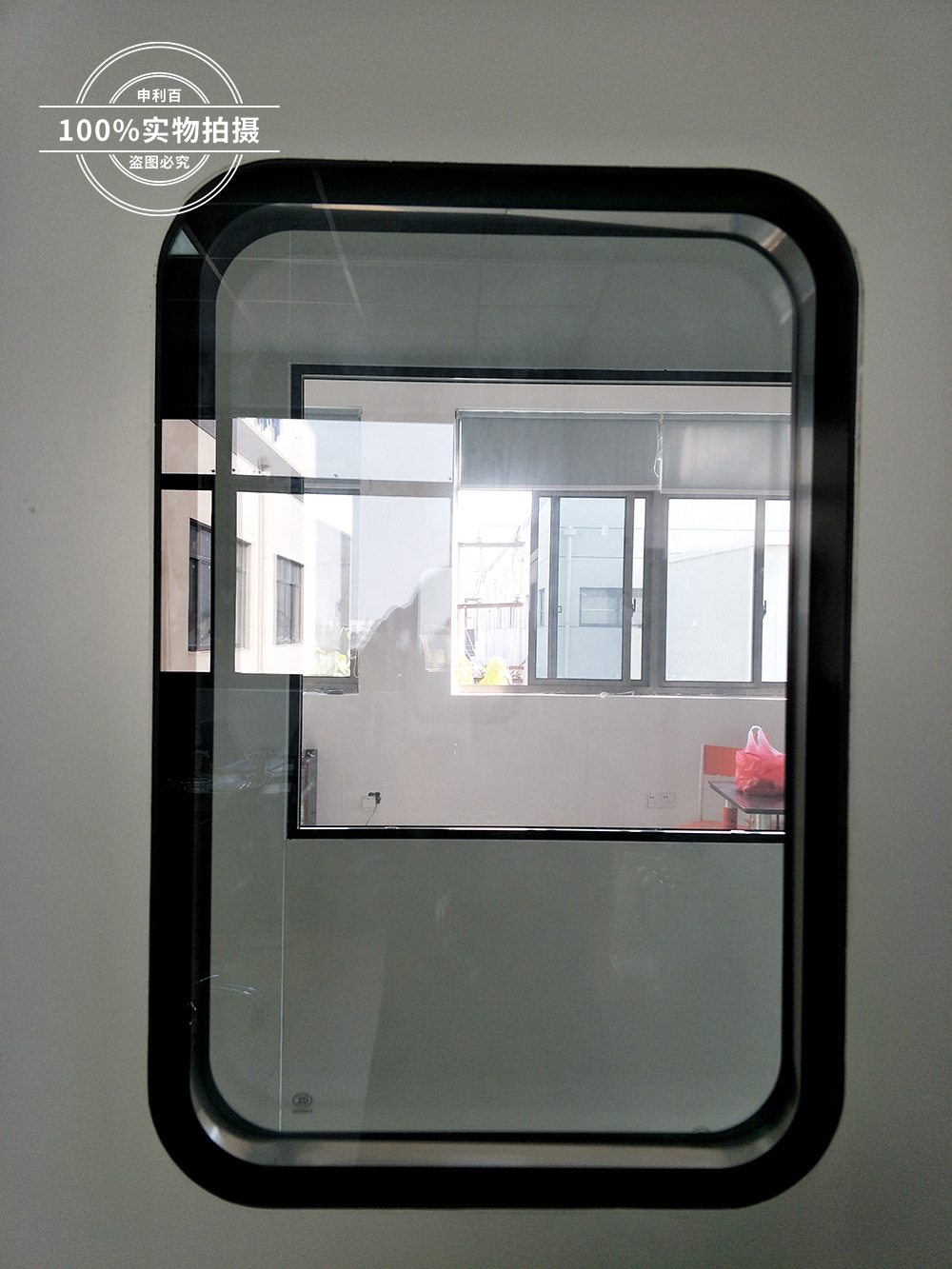 定制厂家防尘洁净观察窗 无尘室车间净化双层中空钢化玻璃窗