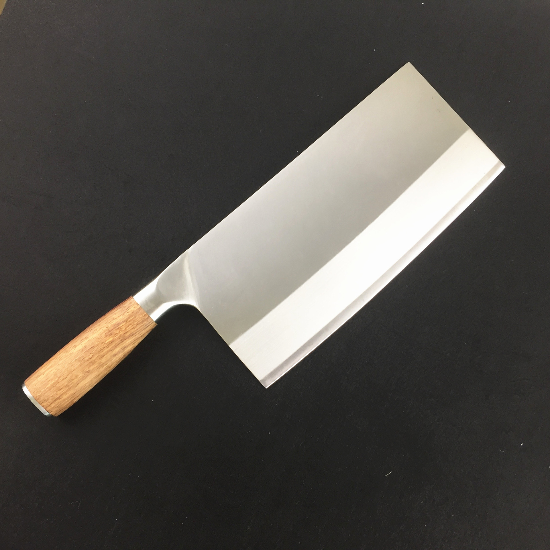 酒店厨房用品不锈钢厨师刀文武斩骨切肉刀花梨木柄桑刀切片菜刀