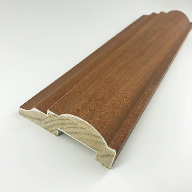 厂家批发密度板涂泥线条 实木踢脚线 门套线 家装天花涂泥线条