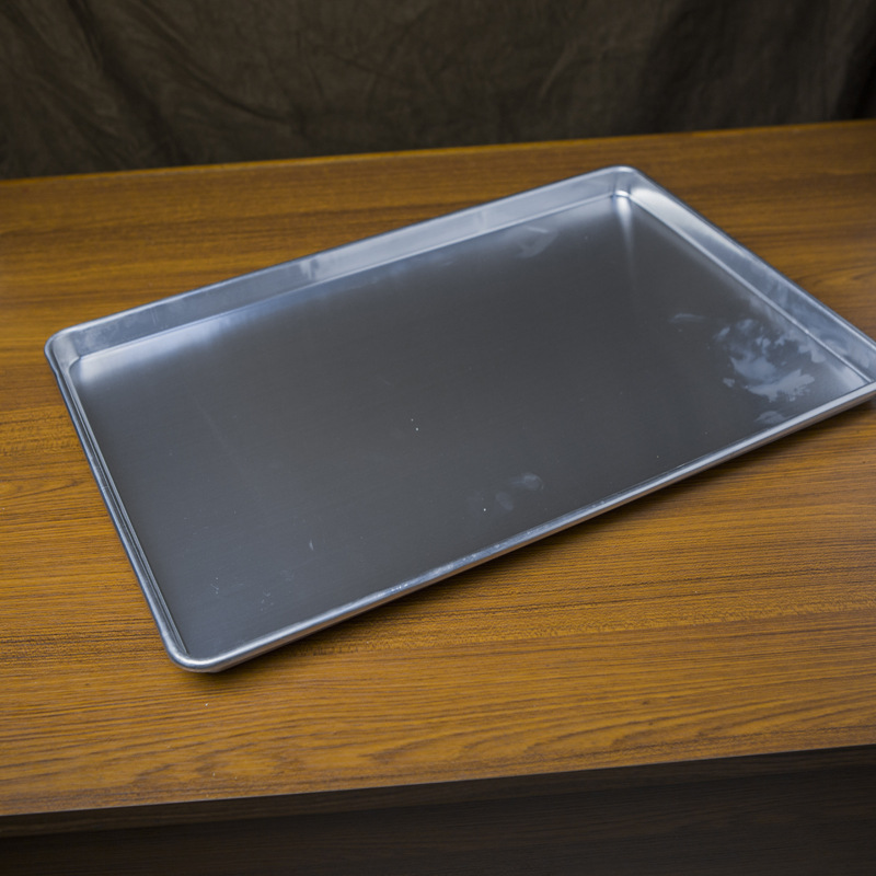 厂家直销 60*40镀铝烧烤盘 长方形面包蛋糕烘焙盘子 商用烤箱烤盘