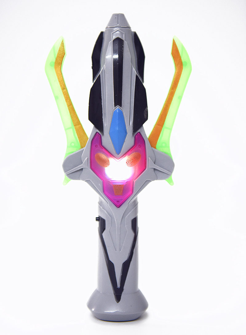 迪迦超人英雄发光音乐变身器戴拿赛罗玩具套装 单个超人 变形器