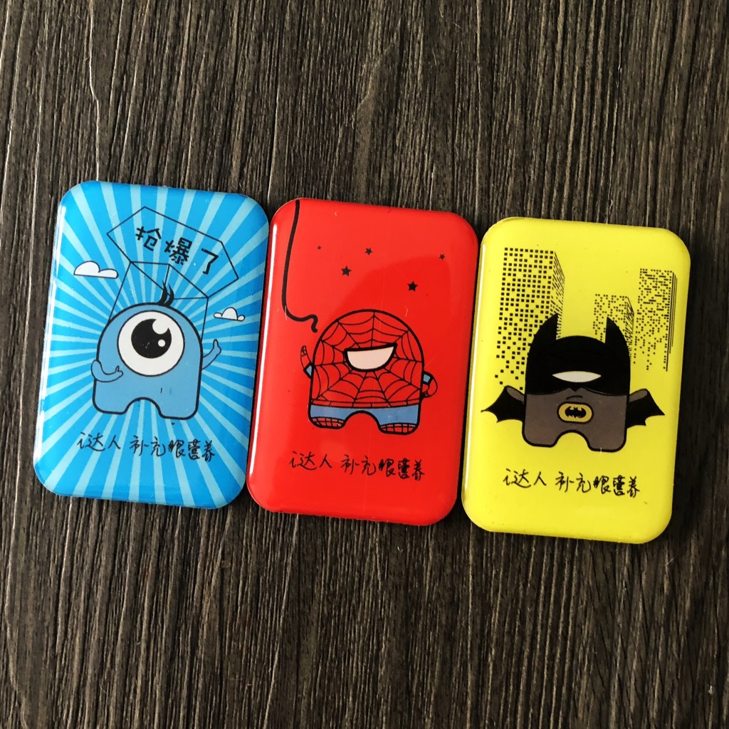 磁性冰箱贴定制 卡通环保滴胶冰箱贴人物广告logo酒杯立体磁贴