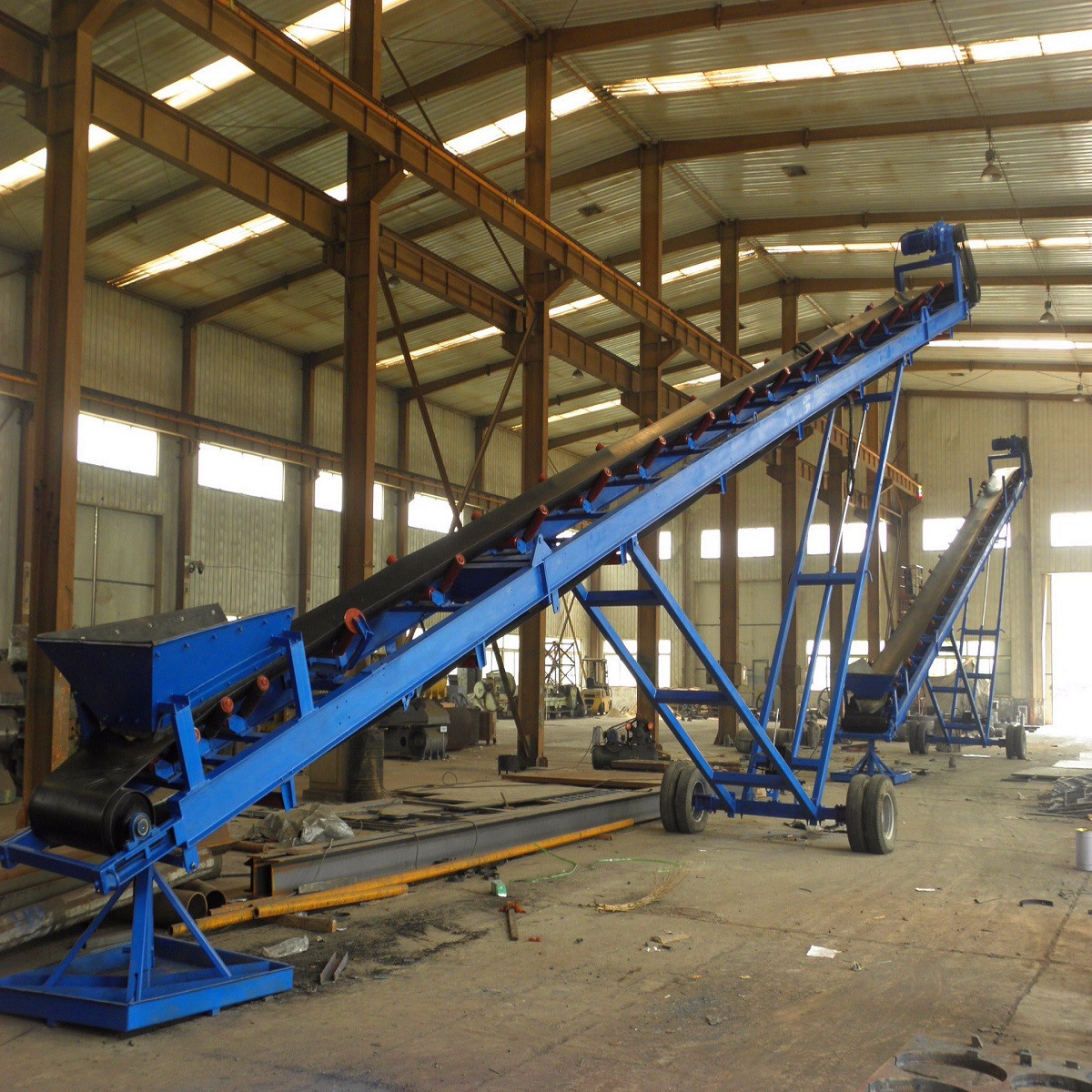 供应轻型悬挂链输送机 移动爬坡皮带输送机 皮带输送机价格