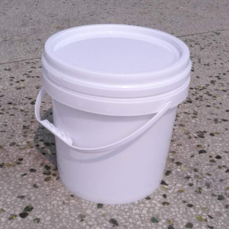 10l加厚塑料桶 10kg防水白乳胶桶 水性油漆桶808胶水桶可印刷图案