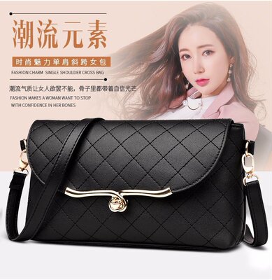 女包2018新款韩版时尚金属绣线手拿单肩包斜挎包外贸品质直销批发