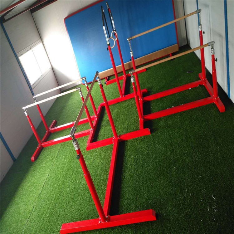 2020新款体操幼儿小双杠感统运动爬行架快乐体操器材厂家直销