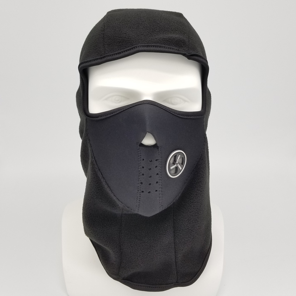 抓绒骑行保暖头套防风面罩户外护脸滑雪秋冬男女加厚透气速干均码