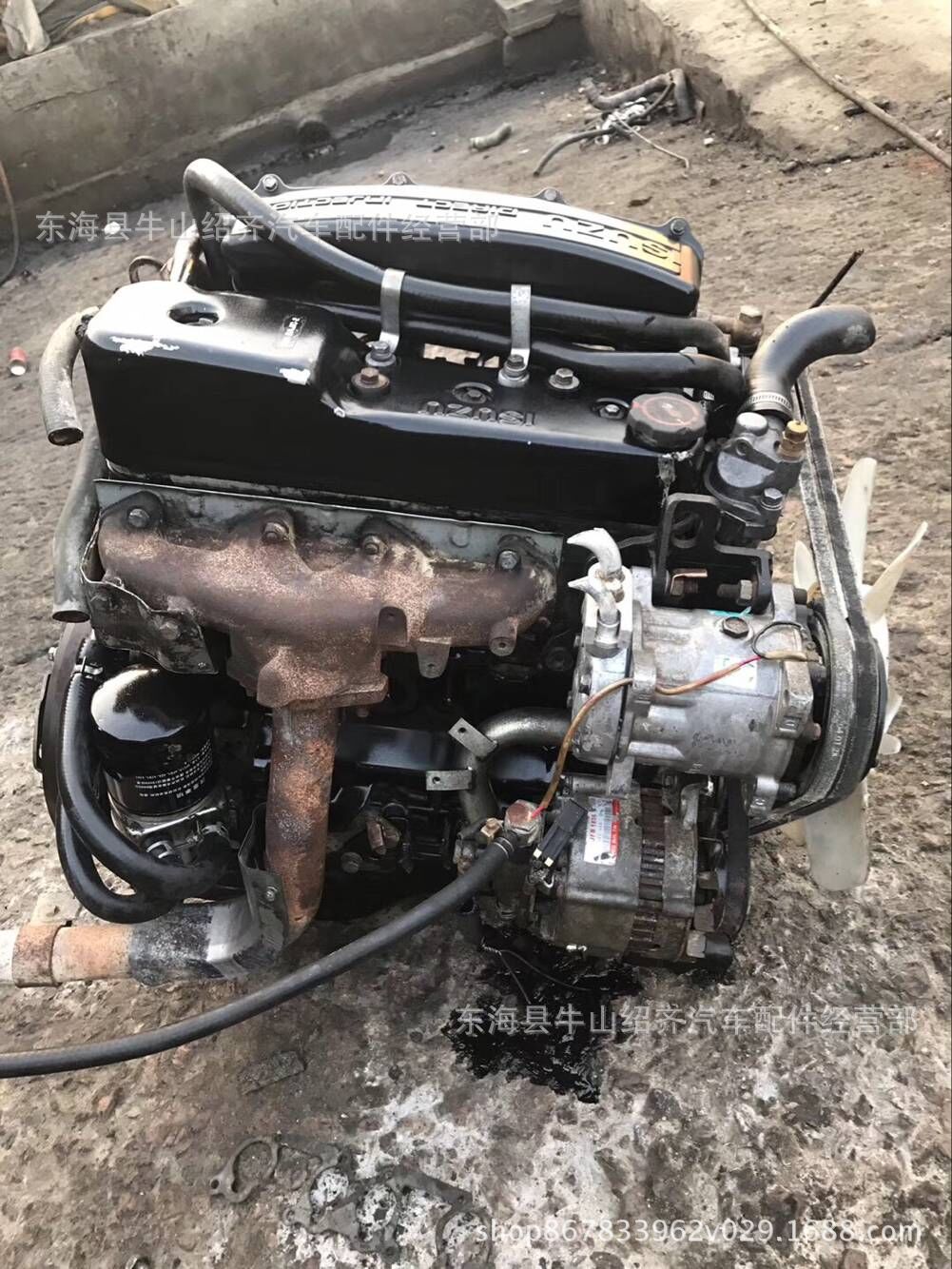 适用五十铃竞技者 庆铃皮卡吉普 汽油2.6 4ze1 4ze3发动机总成