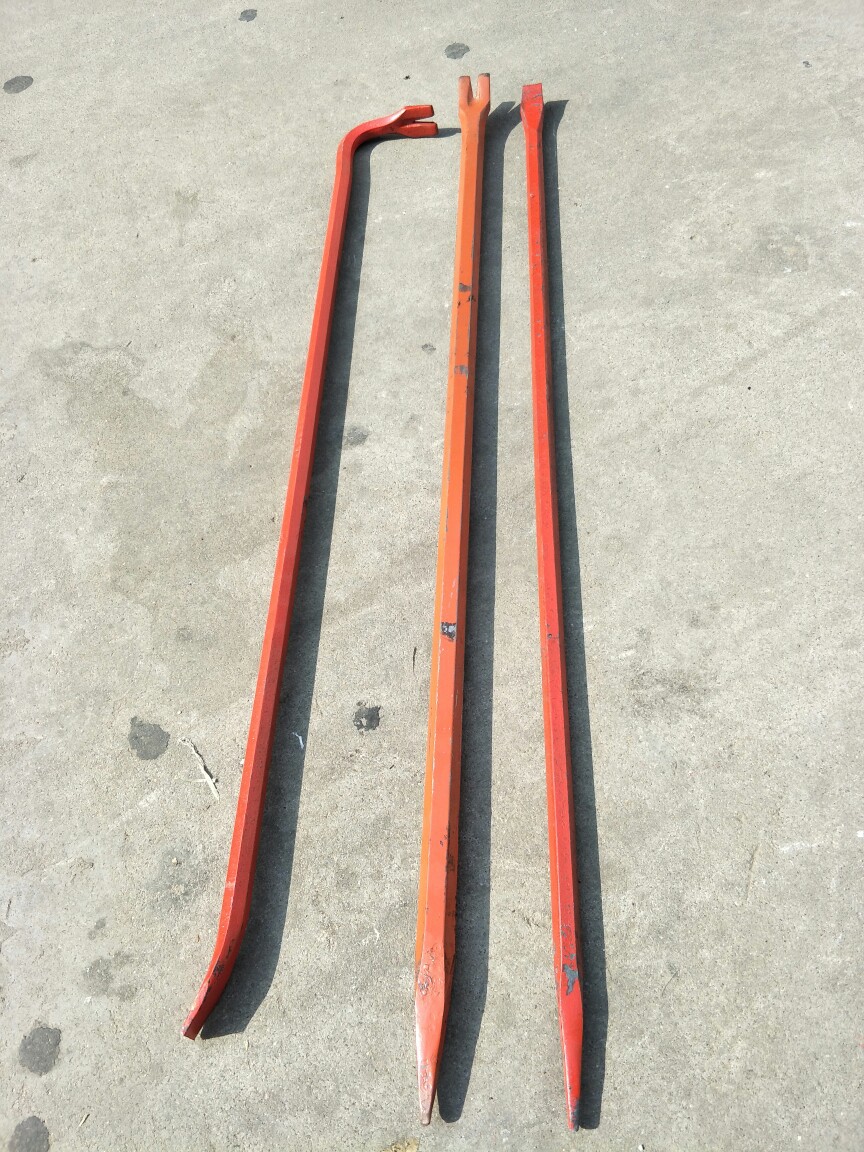 现货批发消防撬棍铁铤救援装备撬棒撬杠