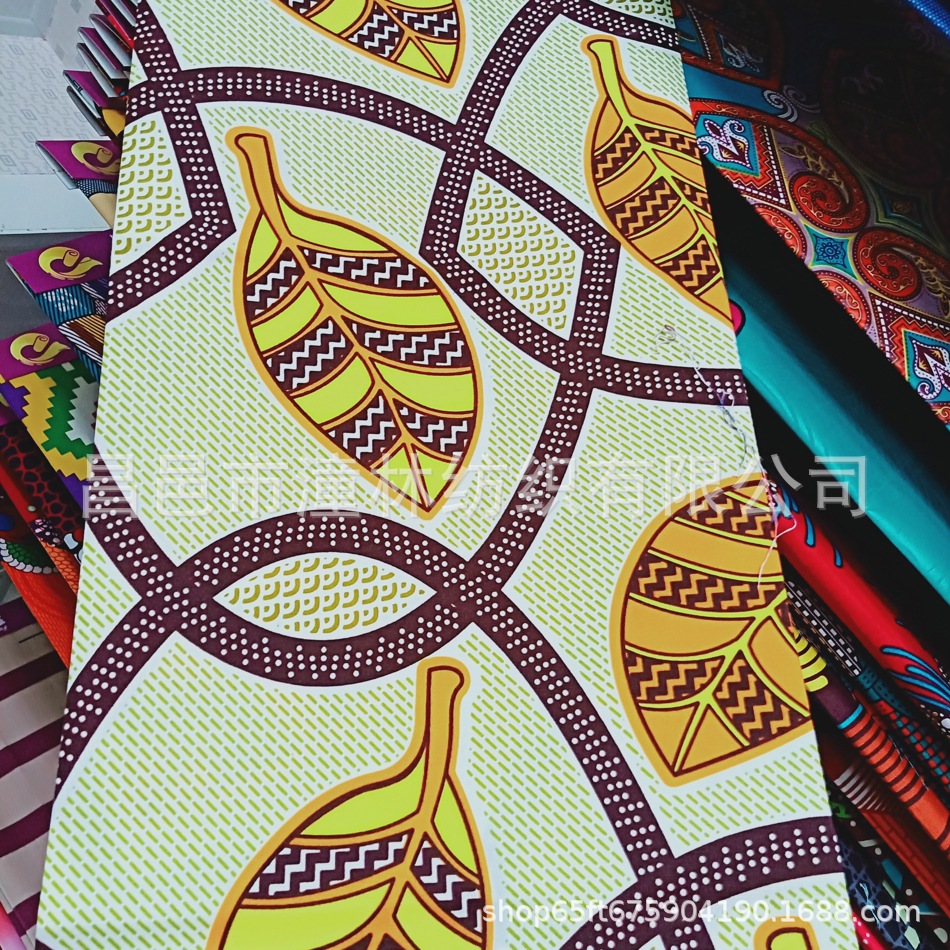 蜡染布 涤纶95g 105g 全棉24*24 40*40 双面全渗透 压光压花蜡印