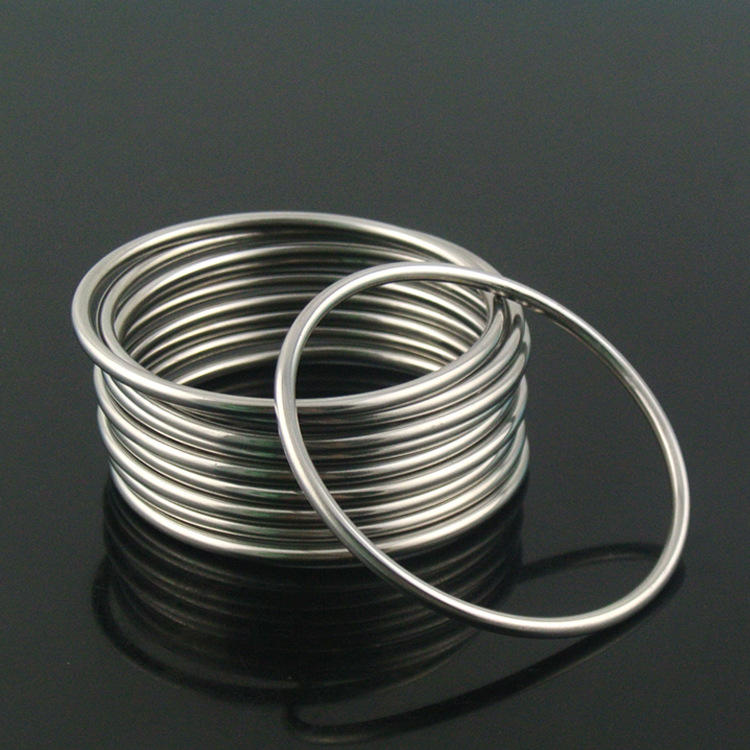 dlseals耐高温硫化机金属316不锈钢空心o型圈 充气真空金属o型圈