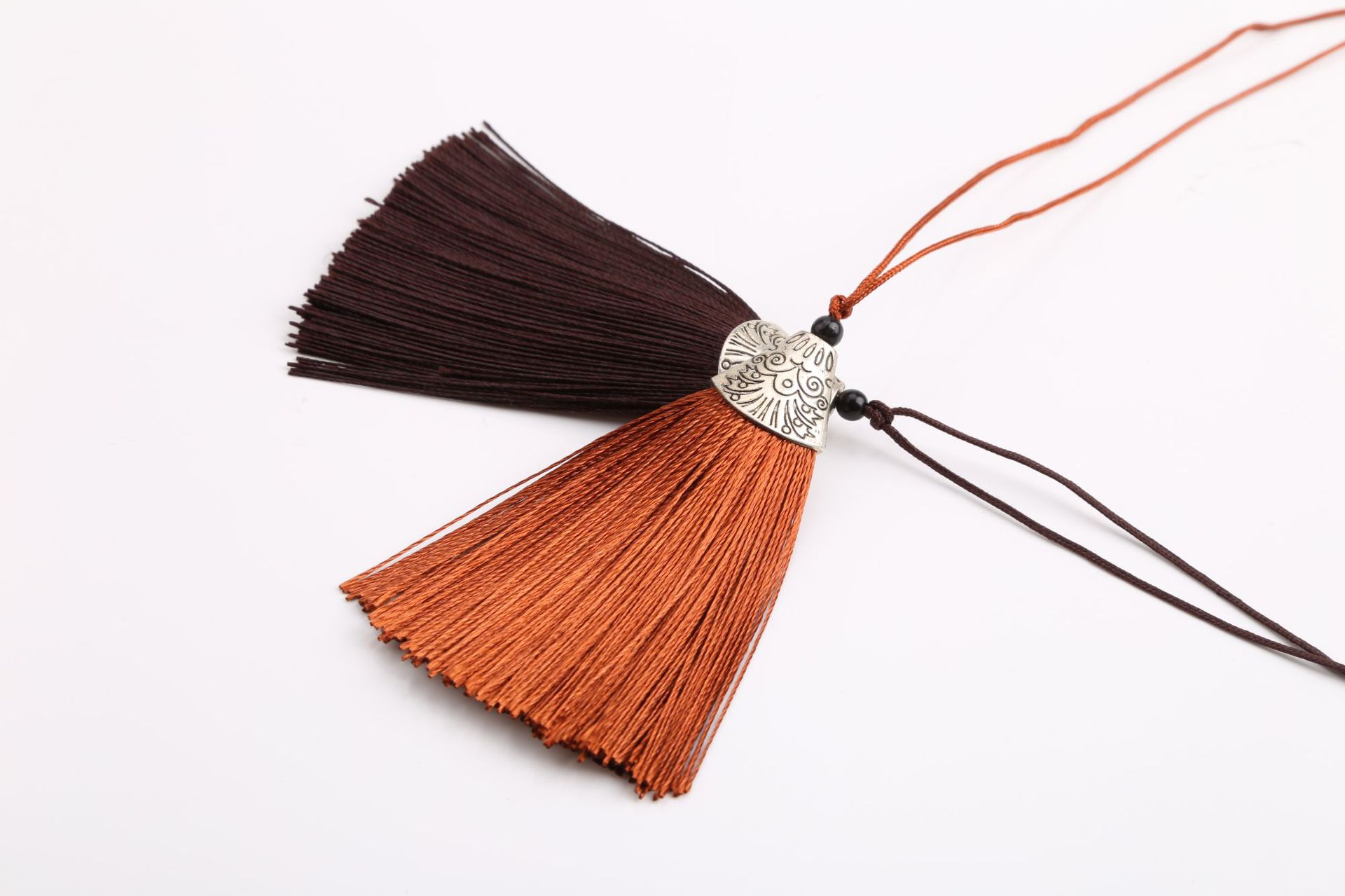 扁鱼嘴流苏 合金穗子中国风书签梳子服装小流苏穗子装饰礼品