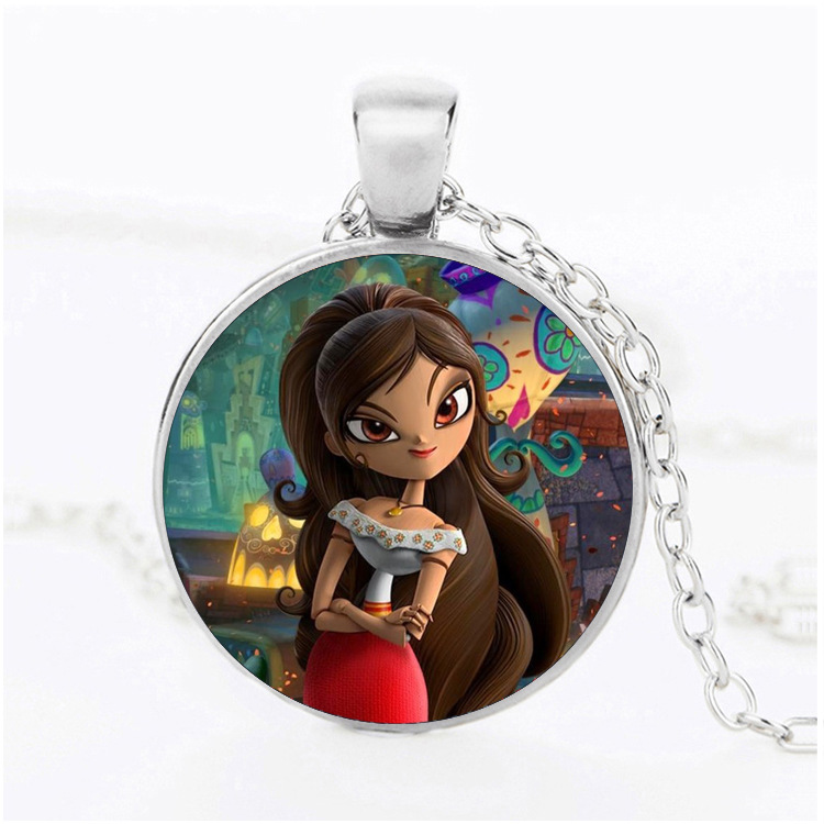 生命之书 曼罗奇遇记 电影周边 爆款新品 时光宝石项链吊坠现货