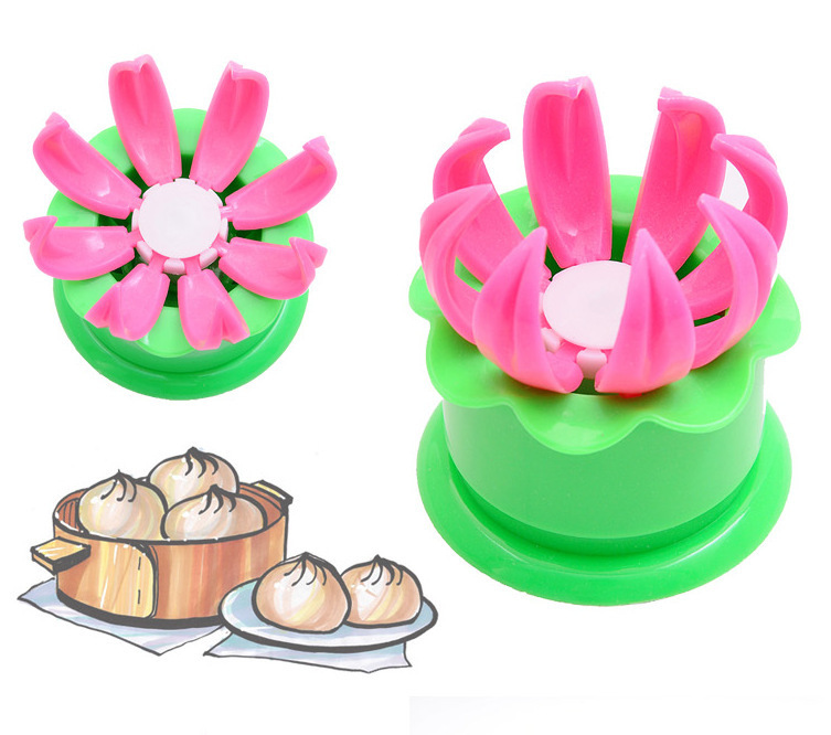 Wholesale DIY Color Manual Steamed Stuffed Bun Maker Steamed Stuffed Bun Making Mold Steamed Stuffed Bun Maker Kitchen Tools