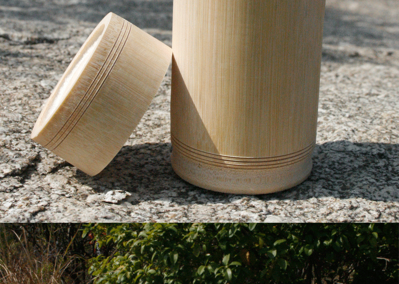 带盖竹杯竹筒杯酒店竹制餐具密封型茶叶盒茶叶罐定制竹子茶桶酒瓶