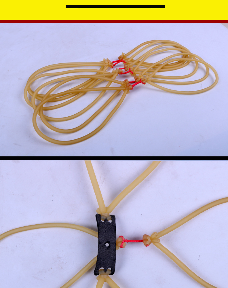 厂家直销打鱼皮筋组专业生产 射鱼皮筋 弹弓射鱼皮筋组 大力马线