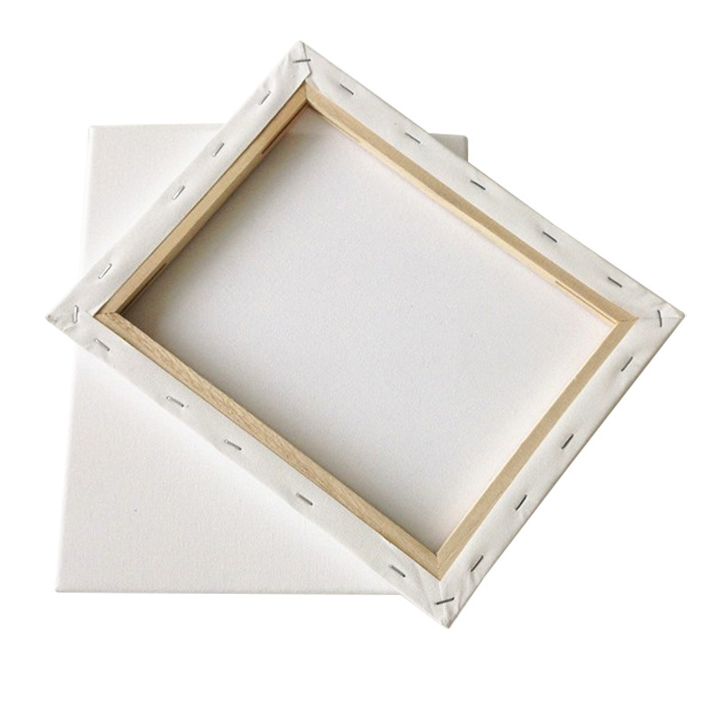 厂家直销 帆布画框 白色油画框 diy绘画套装各种尺寸定制