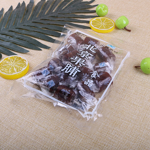 厂家直销200g袋装山楂北京果脯山楂卷京卷果丹皮承德特产整件批发