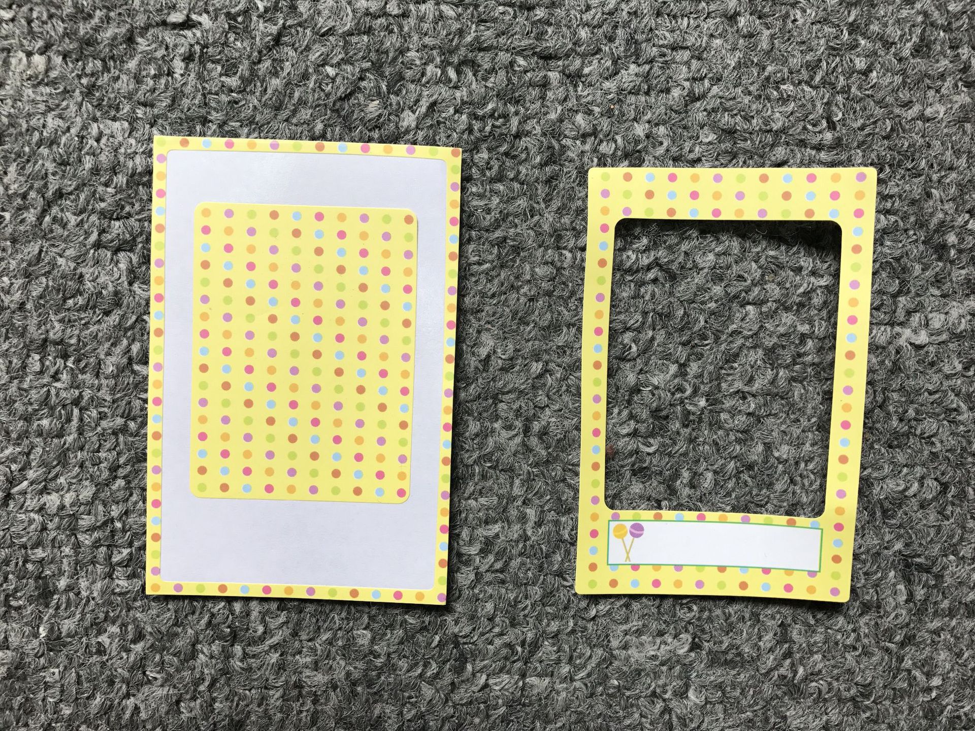 拍立得相片装饰贴纸 20张一套 小清新可爱装饰贴 diy自备美丽贴