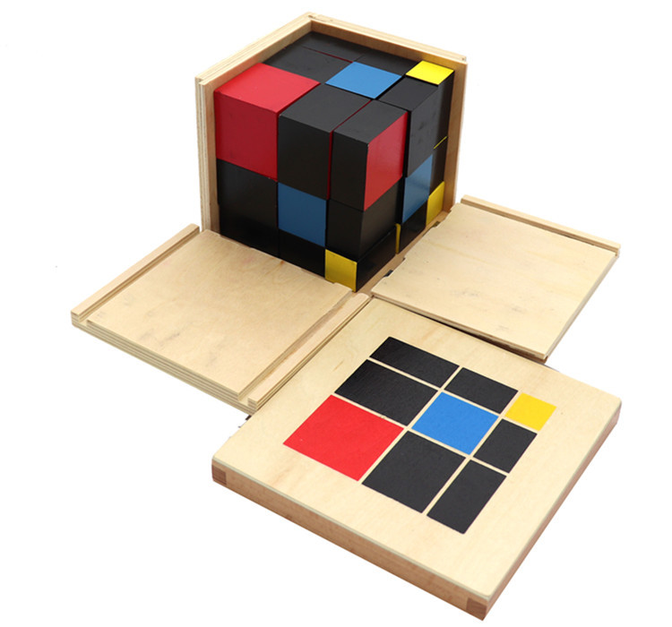 专业版幼儿园教蒙氏幼教早教教具二项式蒙台梭利儿童益智感官玩具