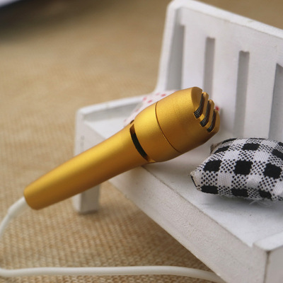 小型款手机话筒迷你小麦克风电容麦苹果全民k歌唱歌直播用品