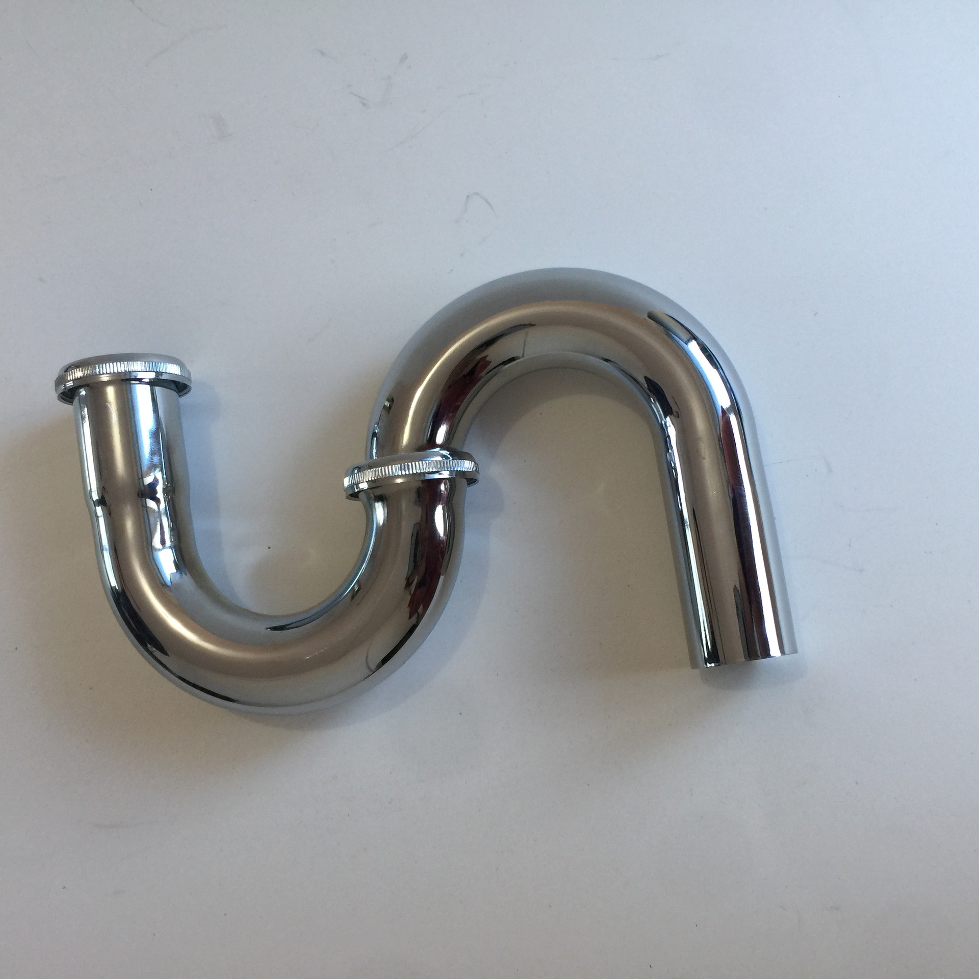 厂家直供不锈钢下水弯管 s弯下水器 电镀不锈钢 连接弯管