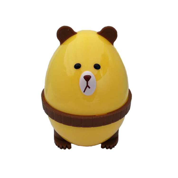 捣蛋熊熟鸡蛋剥壳神器玩具熊大公仔4-5-6-8-12岁儿童益智玩具