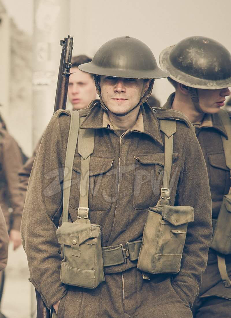 二战英军p37冬季制服英军服装士兵服装