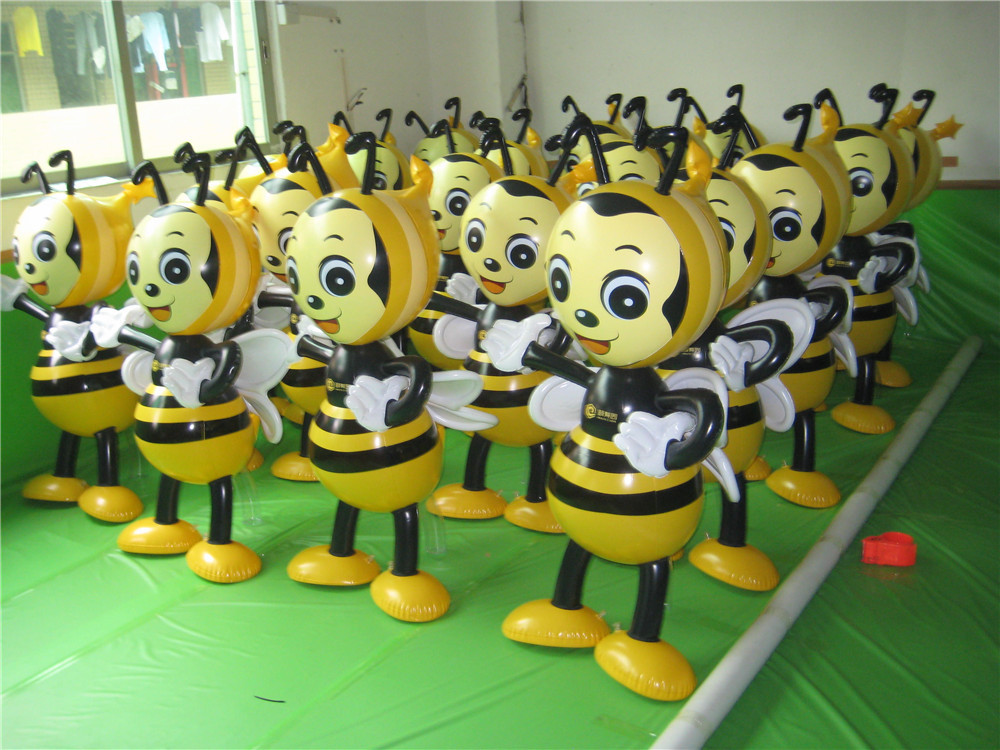 工厂专业定制充气蜜蜂 pvc充气广告蜜蜂 充气蜜蜂卡通模型