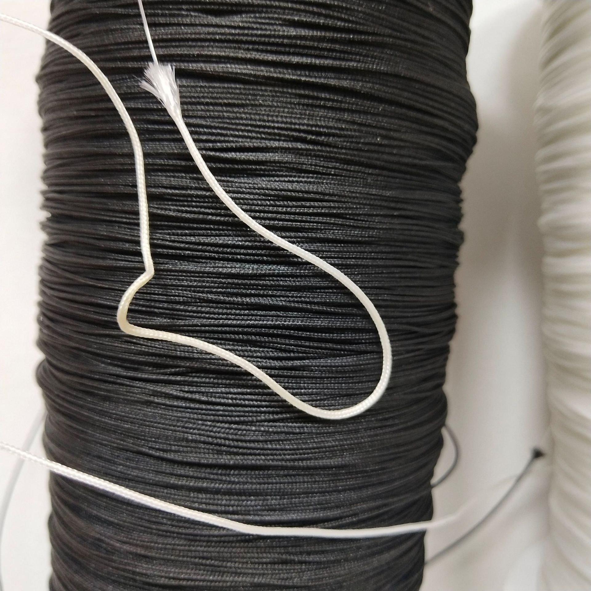 鱼丝绳_细挂绳 缝纫吊牌手机绳0.5~1.2mm黑白鱼丝芯软绳 - 阿里巴巴