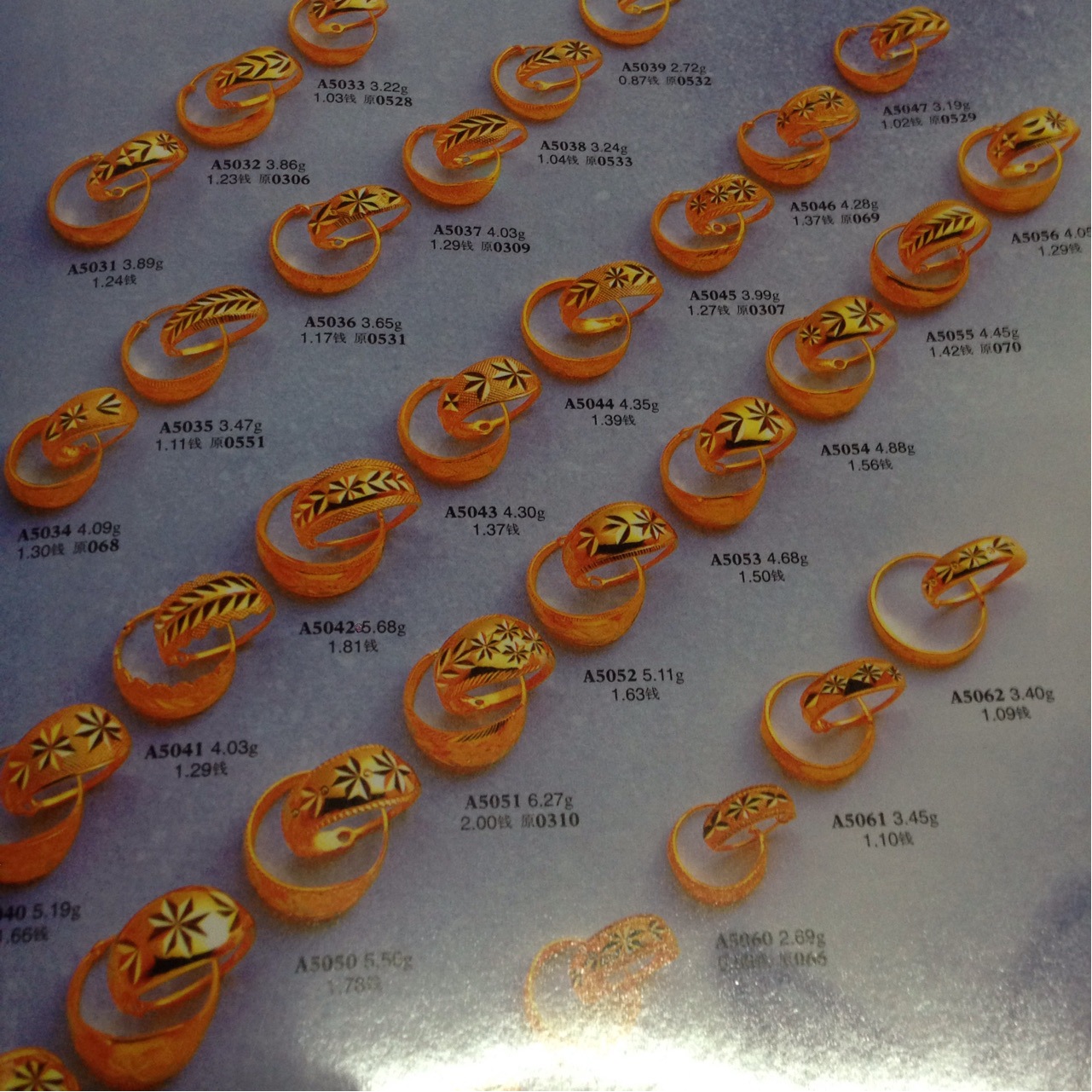 亚太模具金银铜加工 首饰用石膏模具 diy打金工具 现货批发