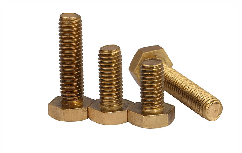 批发铜螺丝 铜六角螺丝 各种铜标件