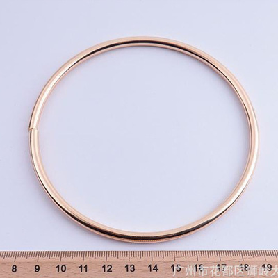 厂家直销 接焊大圆圈 铁线手挽 铁圈 铁环 箱包