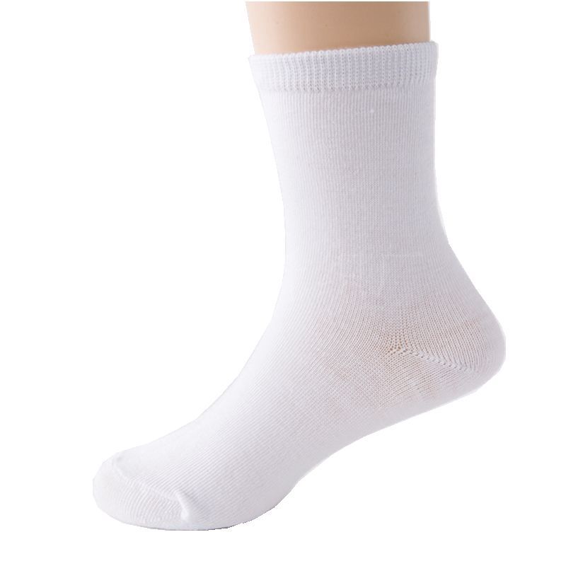 Student White Socks Children Children's Socks Cotton White Socks Men and Women Socks Dispensing Lace Factory Direct Sales