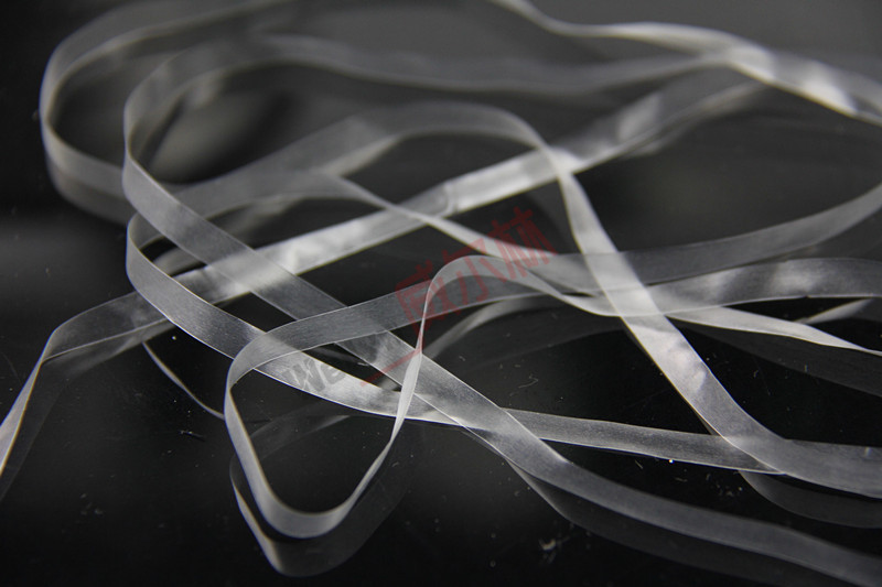 tpu透明带 筒装透明磨砂肩带 隐形肩带 弹力带 松紧带